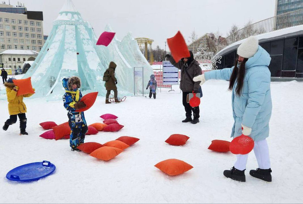 Ледовый городок на пермской эспланаде закроют на 2 дня