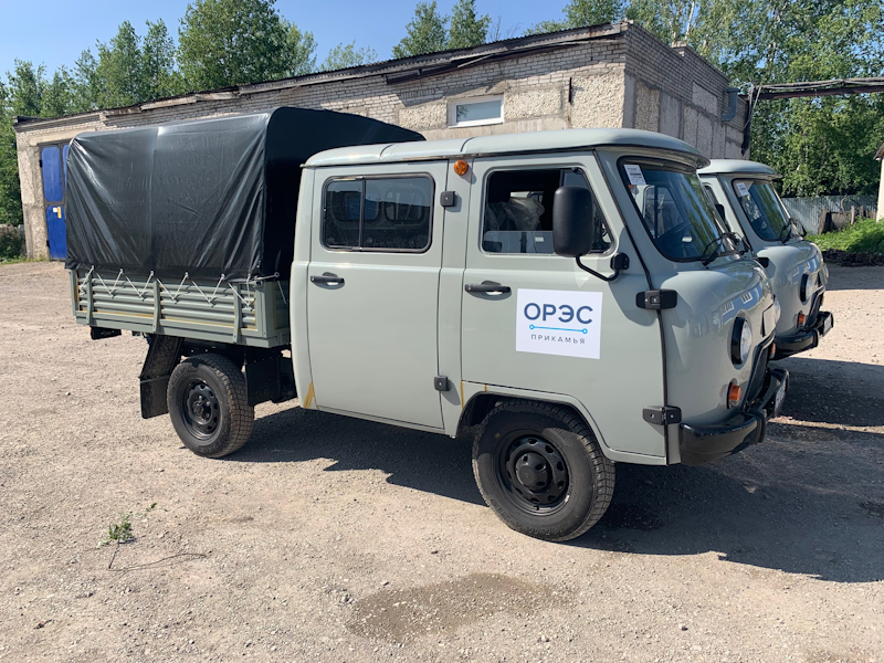 Автопарк АО «ОРЭС-Прикамья» пополнился новой техникой