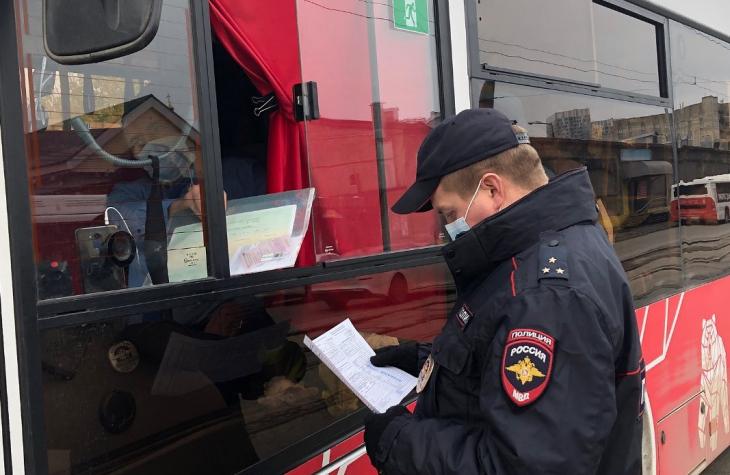 За нарушение пассажирами масочного режима составлено 15 протоколов на перевозчиков