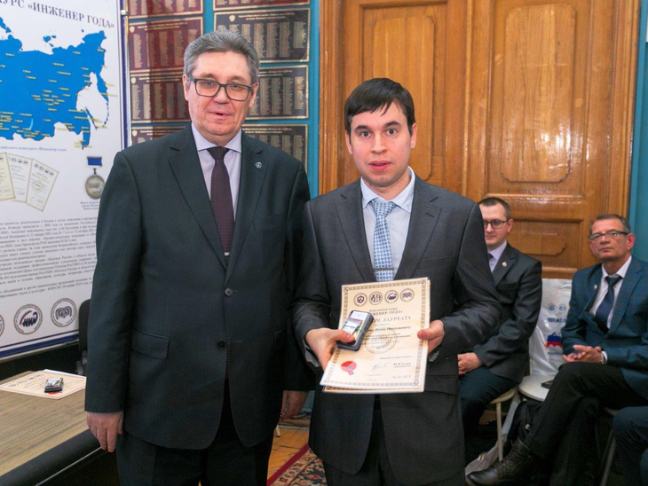 Сотрудник филиала «ПМУ» стал «Инженером года» в России