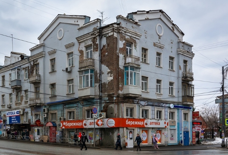 здание в центре Перми по адресу ул. Попова, 57