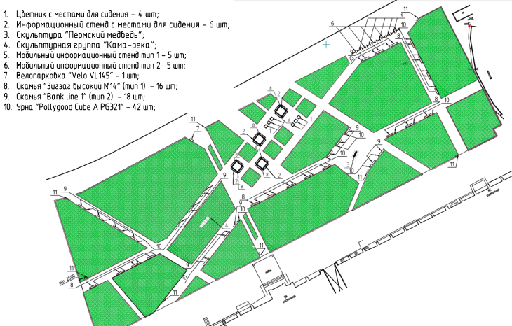 Городские власти планируют провести реконструкцию сквера у гостиницы «Урал».