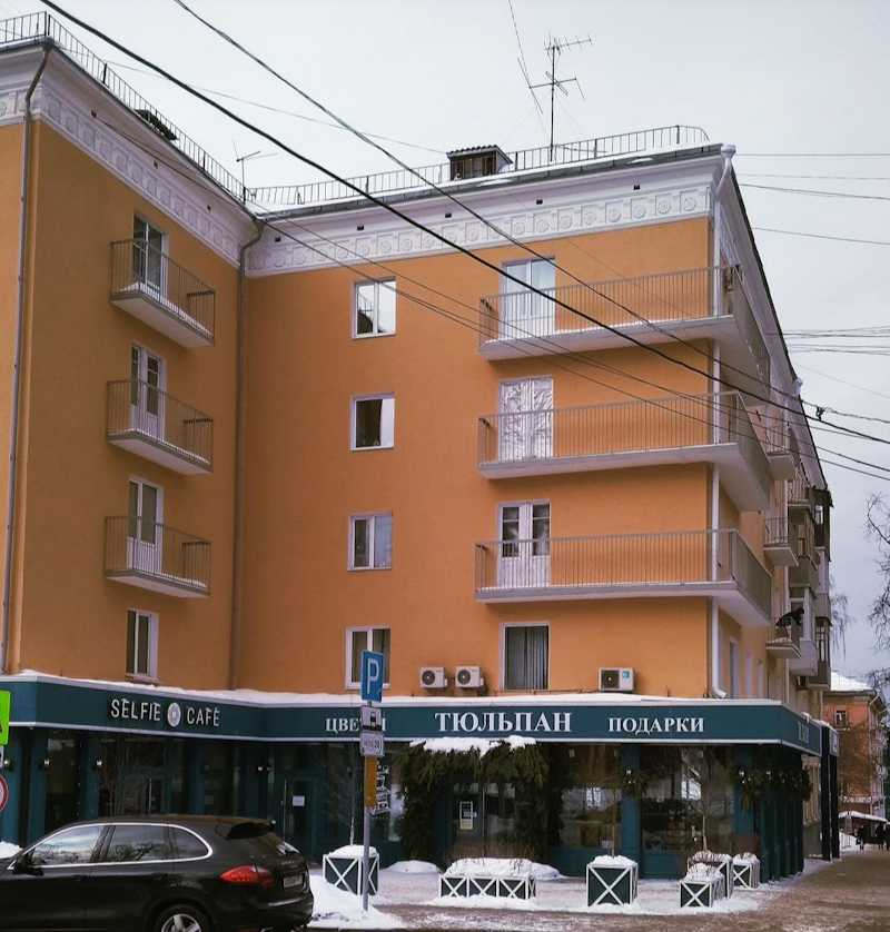 здание на Комсомольском проспекте 41