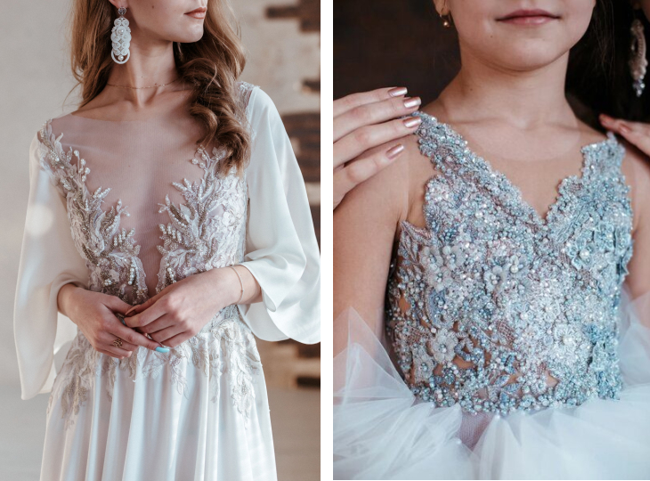 На один наряд уходит до 100 часов работы.