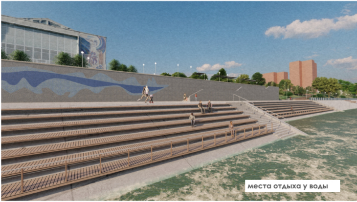 Как будет выглядеть обновленная набережная в Закамске