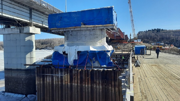 Техническая готовность нового моста через Чусовую оставляет 22%