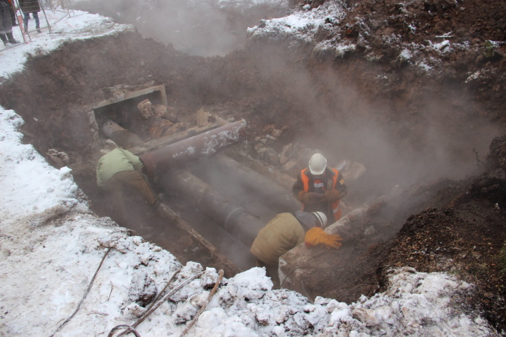 Авария на теплосетях