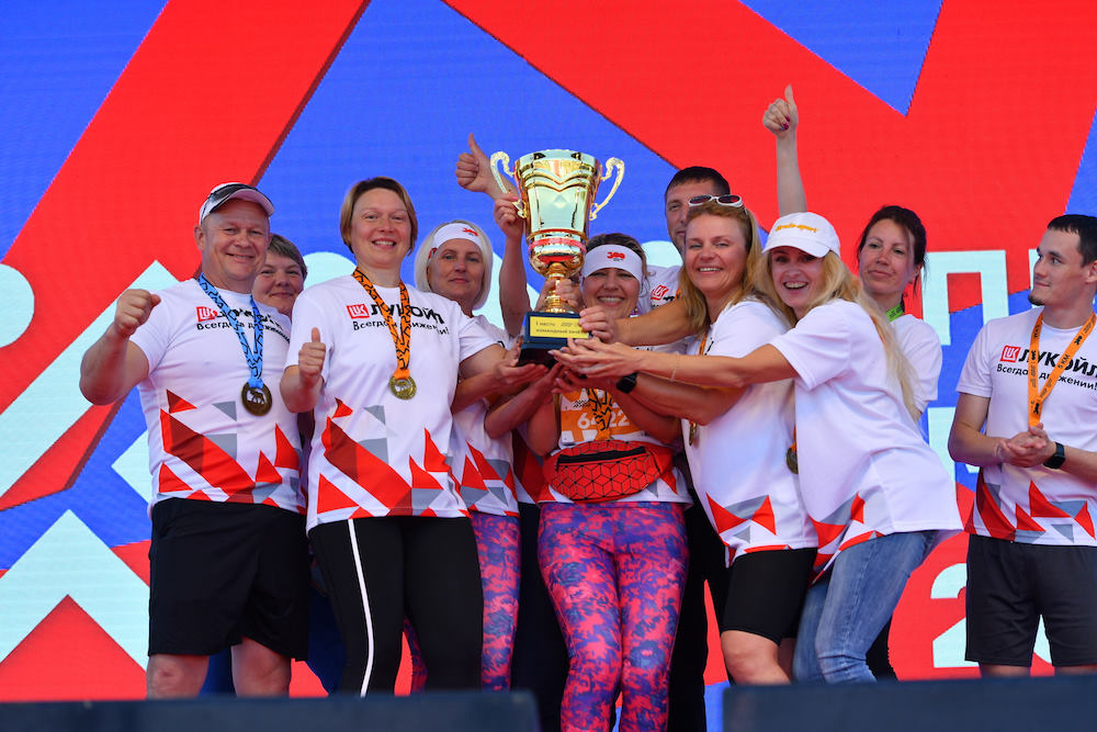 Лукойловцы заняли первое место в командном зачёте на Пермском международном марафоне