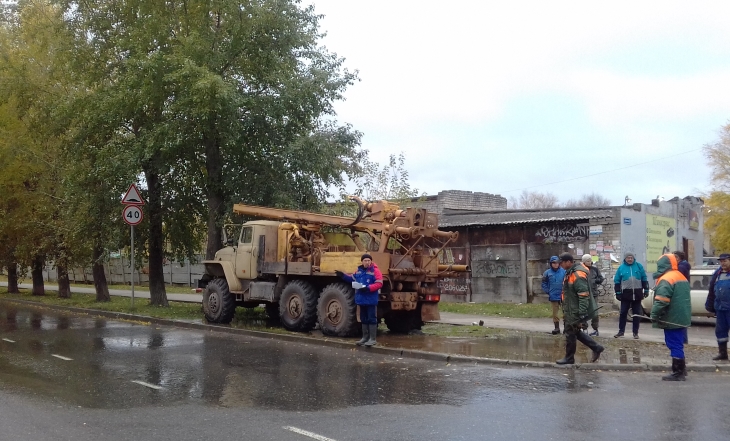 Строители пробурили водопровод - часть Мотовилихи осталась без воды 