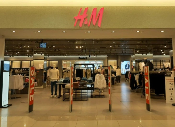 В Перми магазины H&M закроются 15-17 октября 