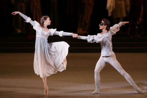 Сегодня вечером в «Кристалле» покажут премьеру балета Большого театра «Ромео и Джульетта» 