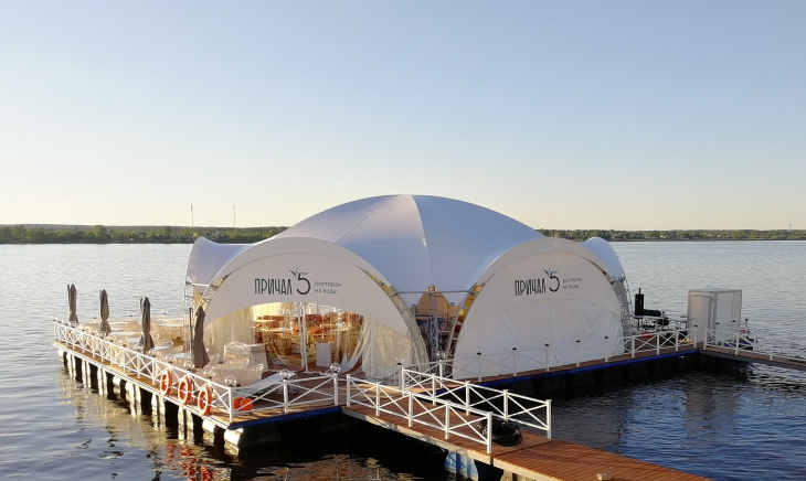 Команда «Причала №5» запустит новые плавучие объекты 