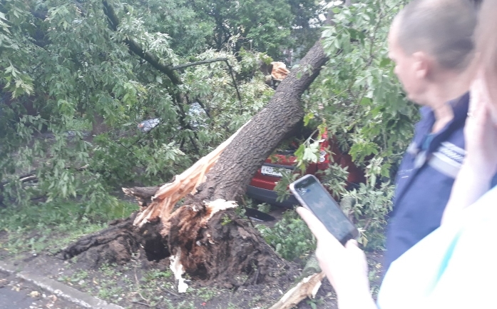 Ураган в Перми