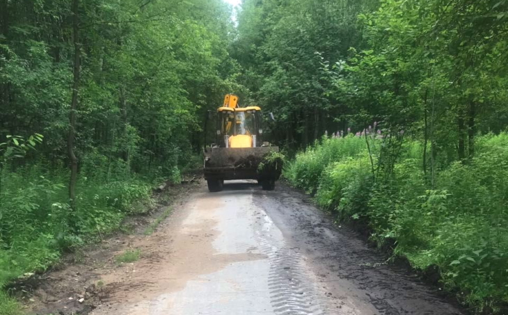Началась подготовка к асфальтированию прогулочной дорожки в Чернявском лесу 