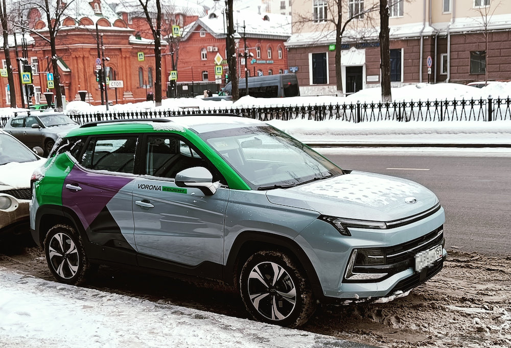 Пермский каршеринг начал использовать автомобили Москвич