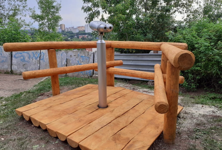 В Перми появится еще одна смотровая площадка с подзорной трубой