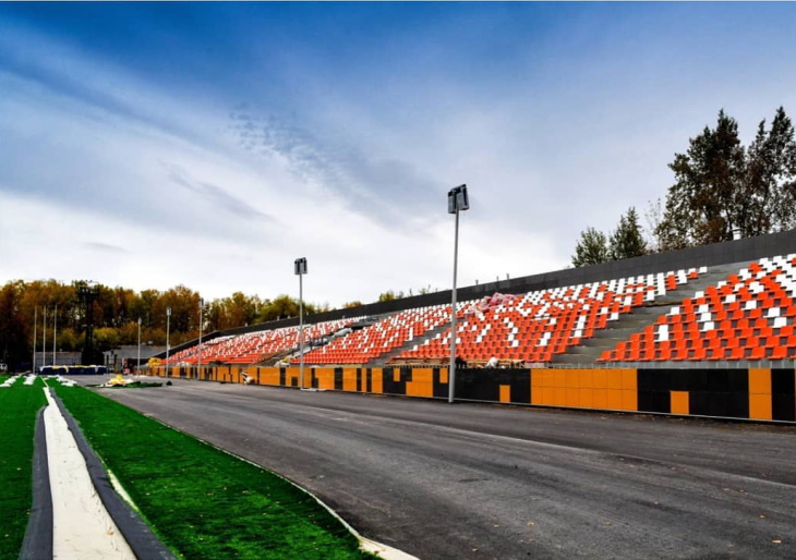 Стадион «Гайва» готовят к открытию