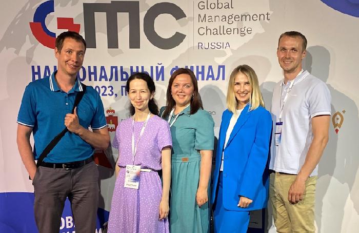 Команда филиала «ПМУ» выступила в финале чемпионата Global Management Challenge