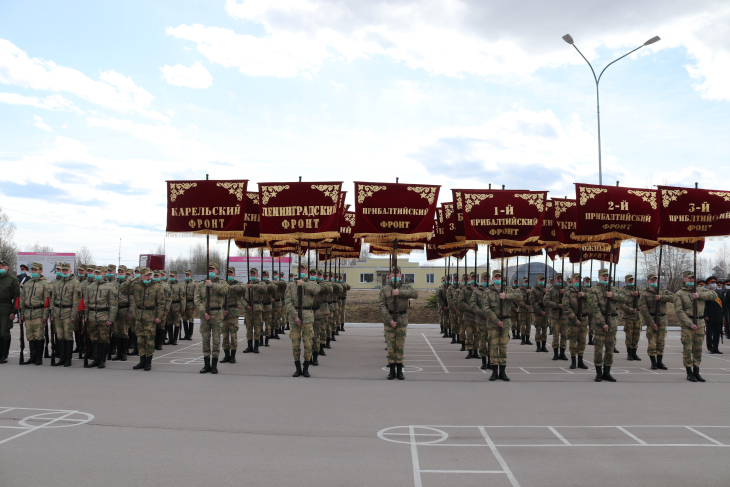 В Перми прошла первая репетиция Парада Победы