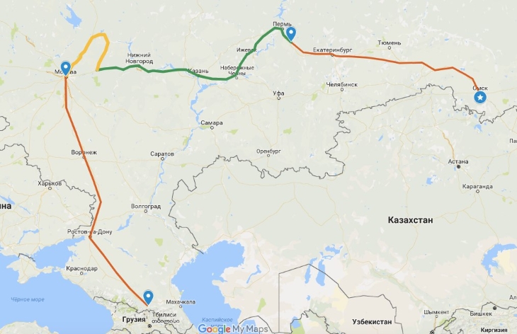 Велопутешественник из Омска Азиз Ахмедов в начале августа посетил Пермь и написал обстоятельный обзор города.