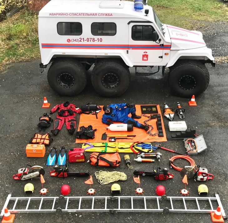 Пермские спасатели присоединились к флэшмобу TetrisChallenge