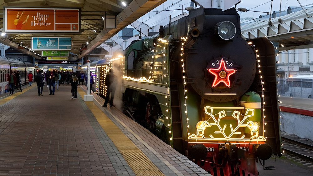 В этом году «Поезд Деда Мороза» ждут в Перми в ноябре
