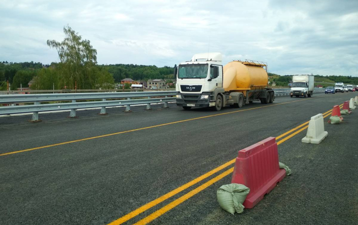 «Стройтрансгаз» построил первую часть путепровода около Чусовского моста