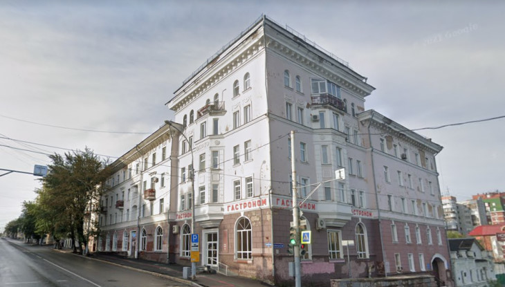 В Перми отремонтируют дом в стиле «сталинского классицизма» на улице Сибирская