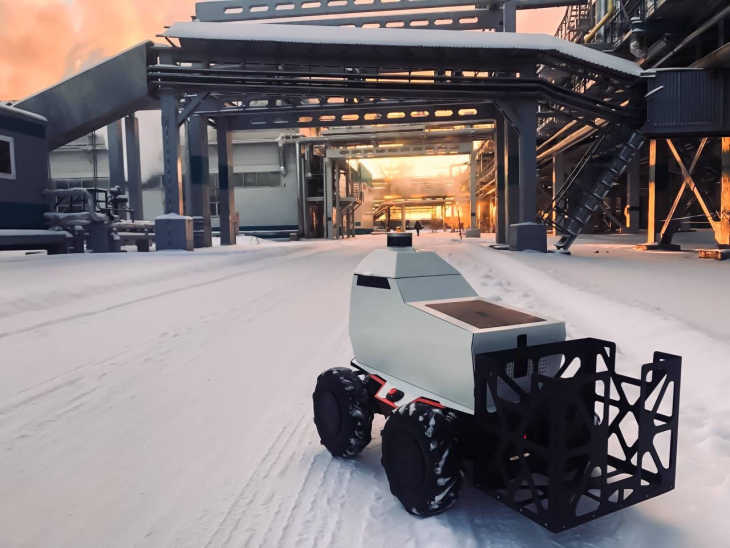 Роботы-доставщики на пермском СИБУРЕ помогут с исследованиями качества продуктов