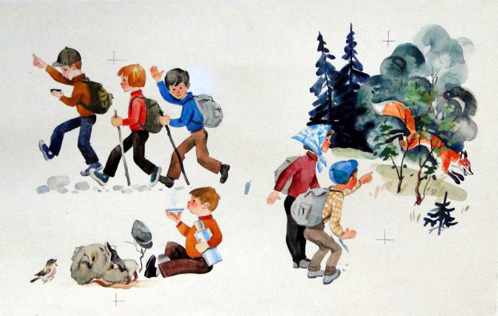 Великолепная шестерка: кто в Перми создавал иллюстрации к детским книгам, знакомым нам с детства
