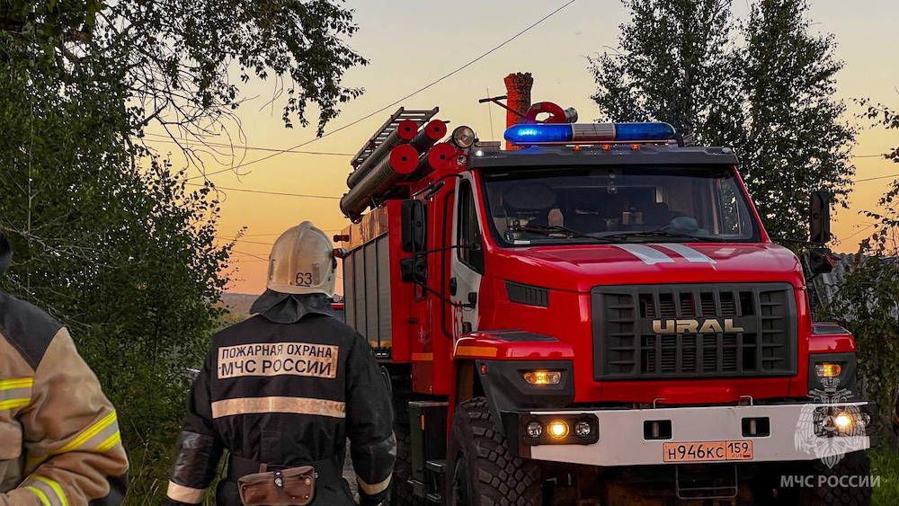 В Перми произошел пожар на 17-ом этаже дома в Индустриальном районе