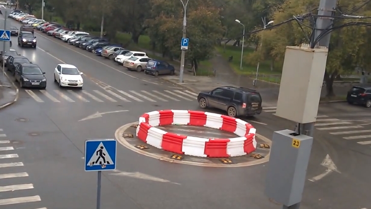 В Перми еще на одном перекрестке появится мини-кольцо
