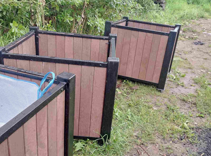 В Перми для мобильного озеленения изготовили контейнеры из переработанного пластика