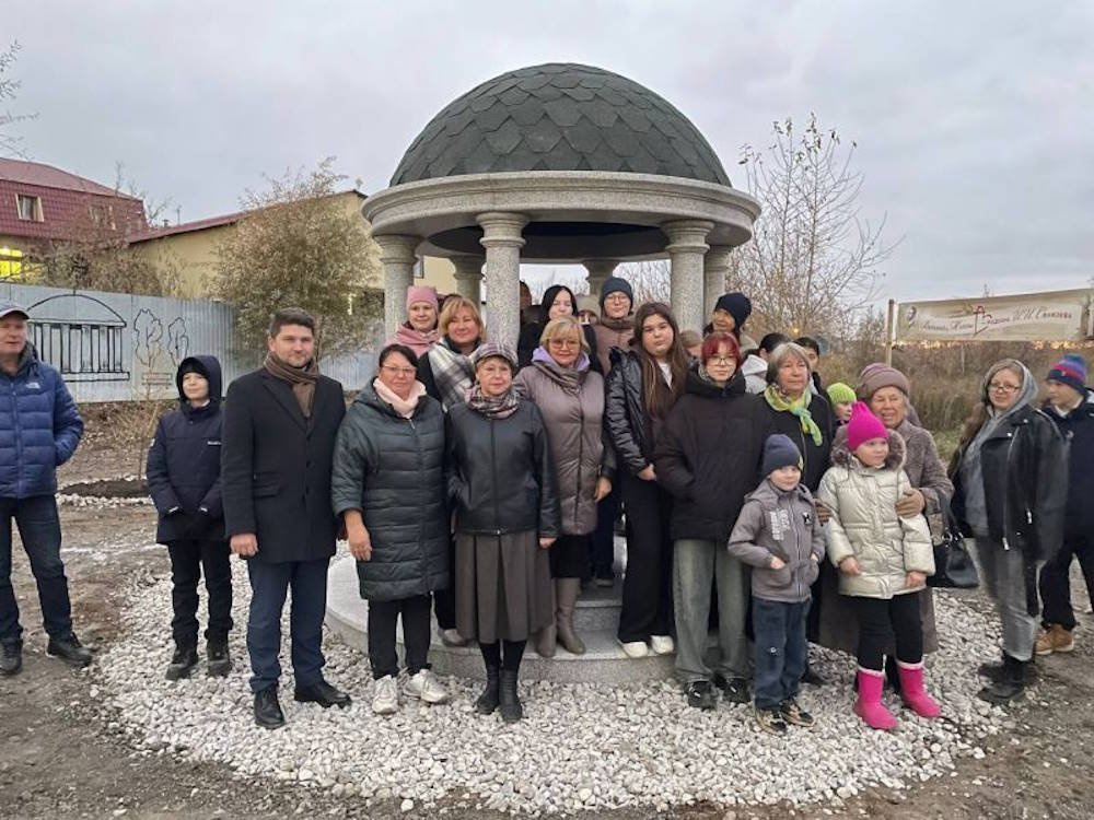 В Перми открыли ротонду на берегу реки Мулянка
