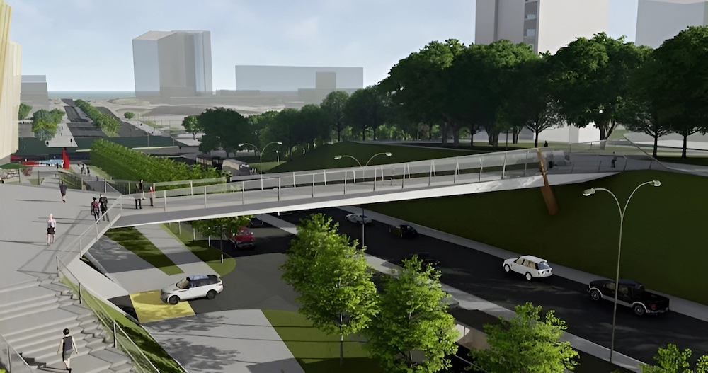 Открытие наземного перехода через улицу Попова перенесено на 2027 год