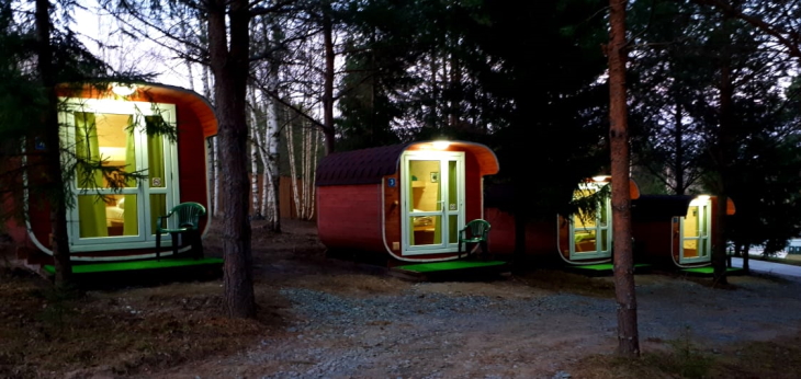 В Пермском крае построили первый автокемпинг - «лагерь на колесах»