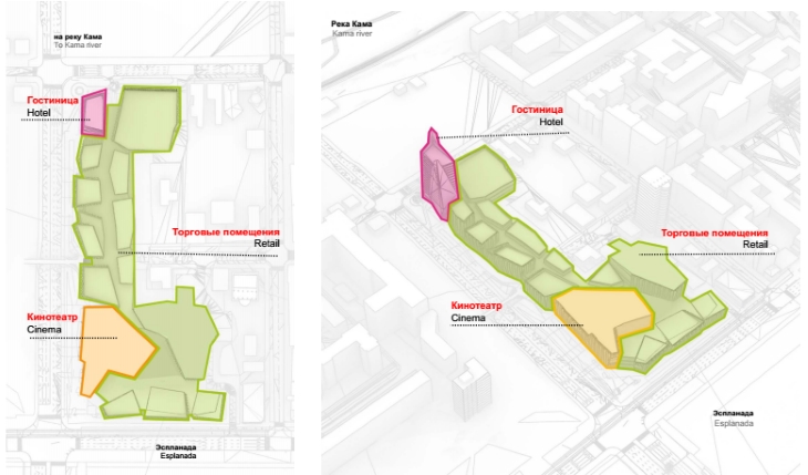 Новый комплекс зданий с 10-зальным кинотеатром сдадут на год позже, чем планировалось