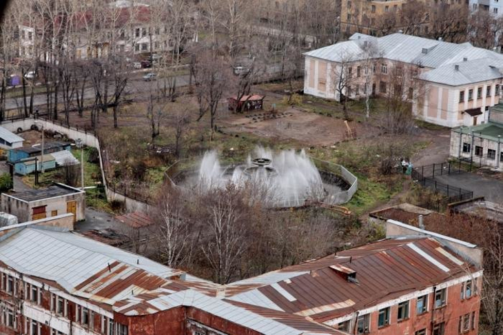 Фонтан в Перми