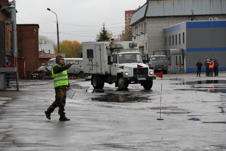 В «НОВОГОРе» состоялся конкурс водителей и машинистов экскаваторов