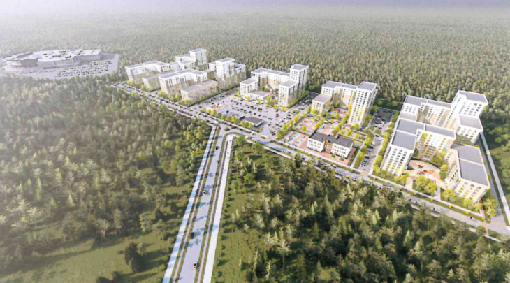 Около ТРК «СпешиLove» застройщик планирует построить крупный жилой комплекс