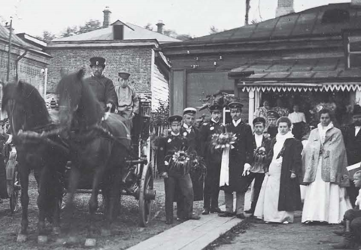 Свадьба в селе Верхние Муллы, 1917