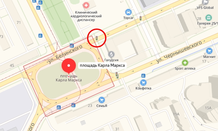 Пермь площадь карла маркса