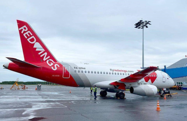Авиакомпания Red Wings приостановила шесть внутренних рейсов из Перми