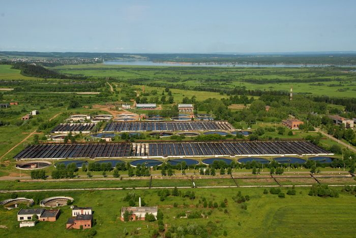 Биологическим очистным сооружениям в Гляденово исполнилось 50 лет