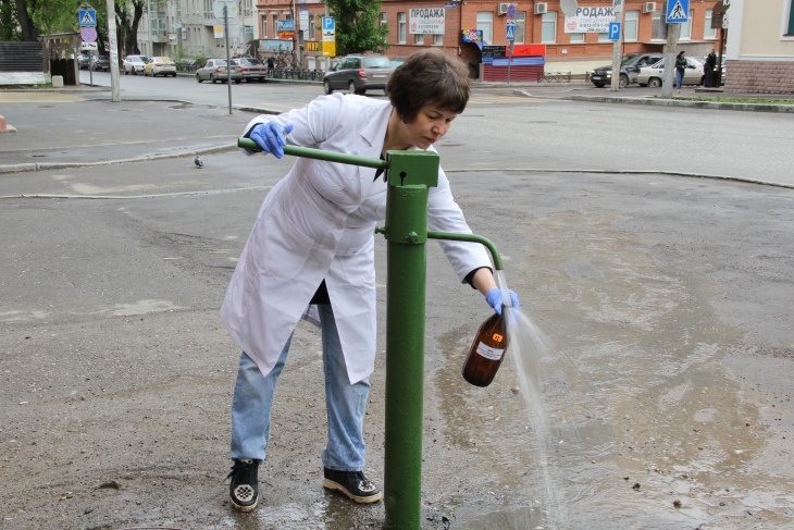 Качество воды в водоразборных колонках Перми контролируется регулярно