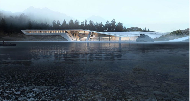 Московские архитекторы предложили построить в пермской пещере отель и сауну в лесу