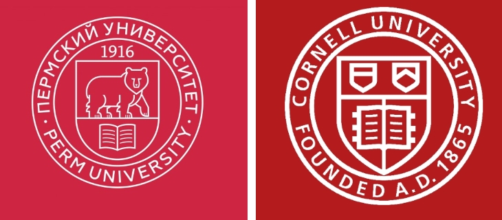 В соцсетях обсуждают схожесть логотипов университетов Перми и Корнелла 